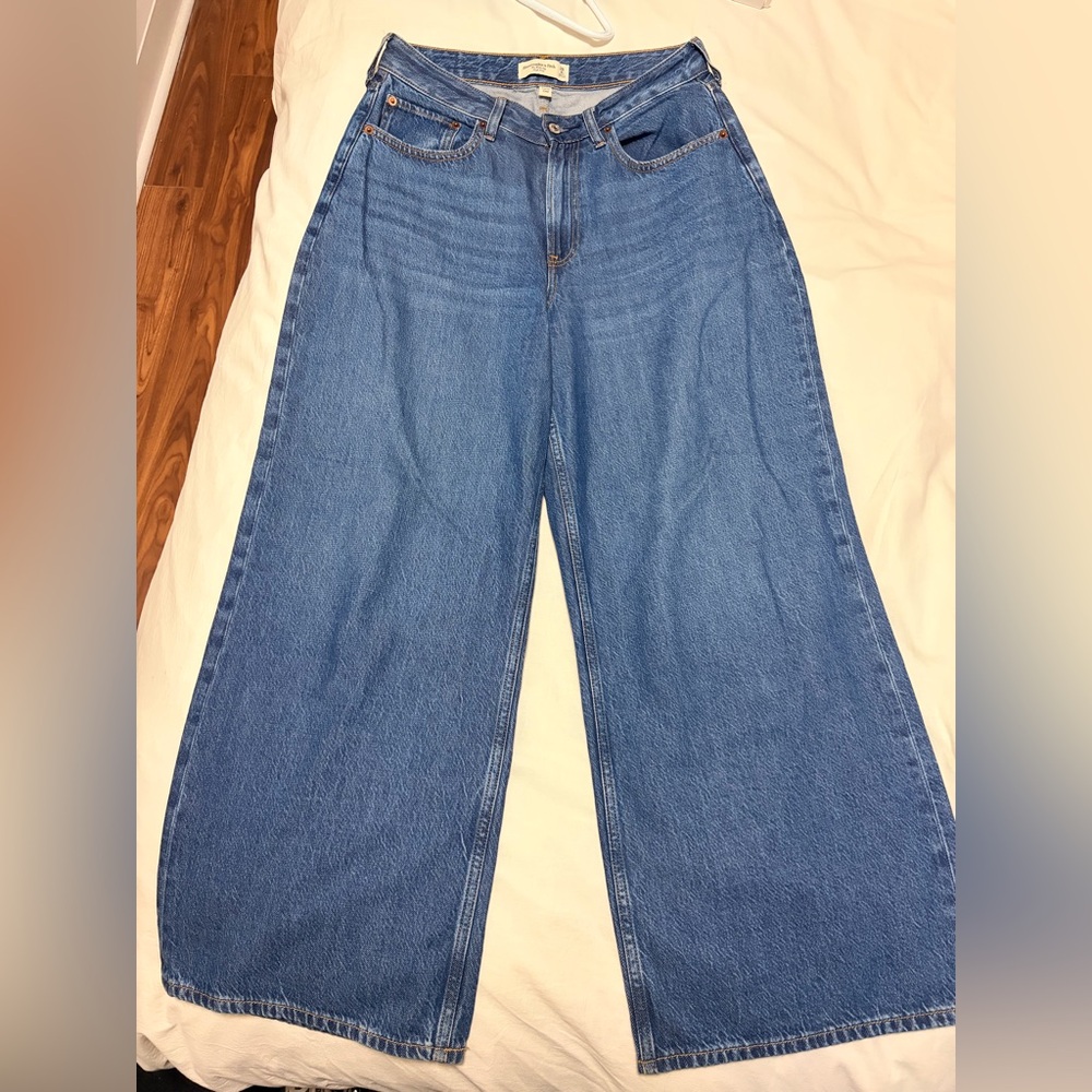 Abercrombie & Fitch Light Blue Flare Jeans